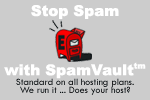 Kill spam before it kills you ... SpamVault. Standard on all AV hosting accounts!